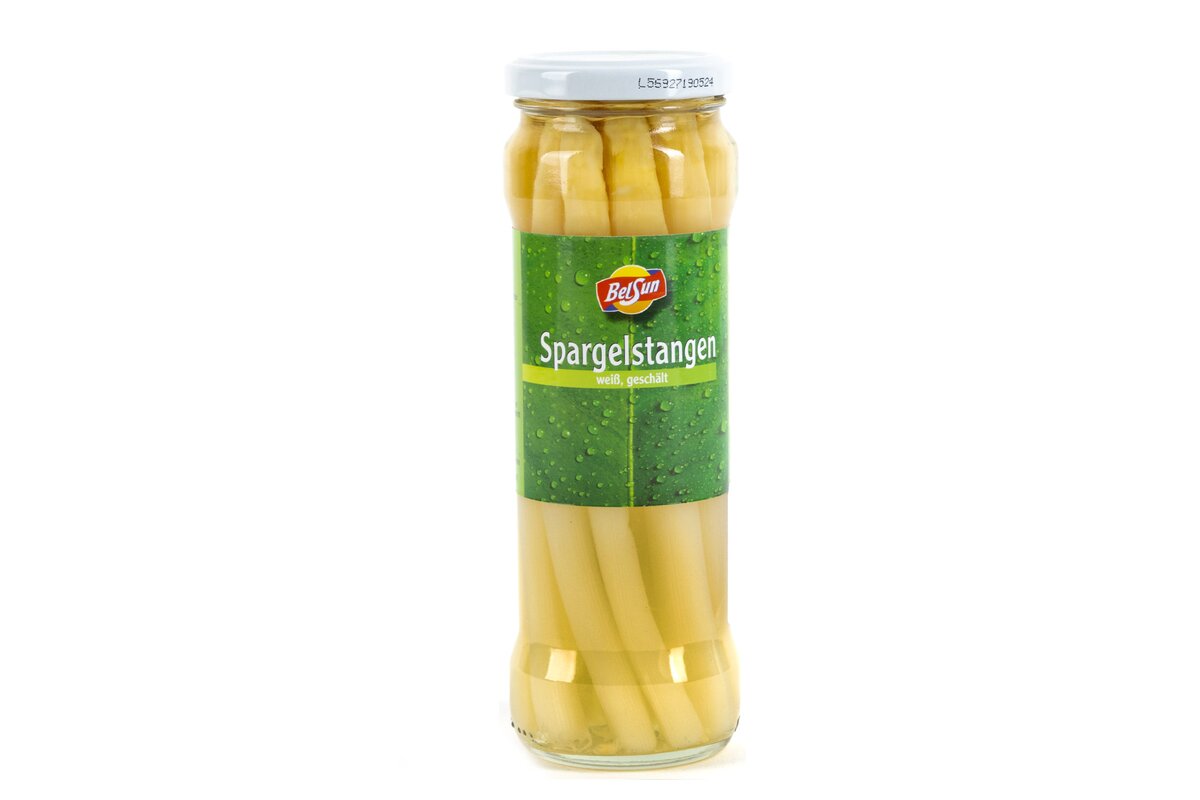 Špargľa biela v slanom náleve 345 g